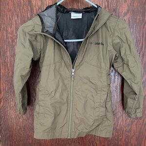 Columbia Kids Green Raincoat